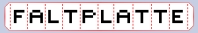 Faltplatte